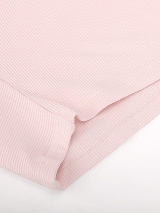 Cotton Ribbed Shorts