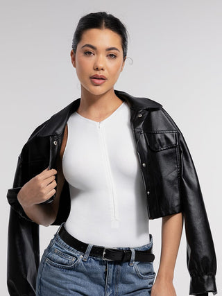 Zipper Bodysuit