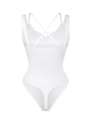 Lace Trim Bodysuit