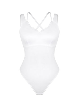 Lace Trim Bodysuit