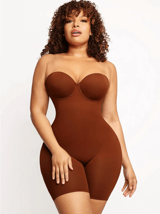 Mid Thigh Cupped Bodysuit